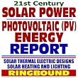 21st Century Solar Energy, Solar Power, Solar Cells, Photovoltaic (PV), Solar Thermal Electric Technologies, Research Plans and Programs: Series on ... Bioenergy, and Biobased Products (Ringbound)