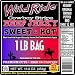Wild Ride Beef Jerky Cowboy Strips, Sweet & Hot, 16-Ounce Bag
