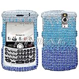 Hard Diamante Protector Skin Cover (Faceplate/Snap On) Full Rhinestones Diamond Bling for RIM Blackberry Curve 8300 / 8310 / 8320 / 8330 Alltel,Boost Mobile,MetroPCS,Sprint,U.S. Cellular,Verizon Wireless,AT&T,T-Mobile - Gradient Blue/White Hard Diamante Protector Skin Cover (Faceplate/Snap On) Full Rhinestones Diamond Bling for RIM Blackberry Curve 8300 / 8310 / 8320 / 8330 Alltel,Boost Mobile,MetroPCS,Sprint,U.S. Cellular,Verizon Wireless,AT&T,T-Mobile - Gradient Blue/White