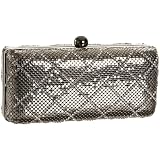 Whiting & Davis Crystal Crisscross Minaudi