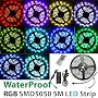 Waterproof SMD 5050 RGB LED Strip Tape Light Flexi&hellip by eLifeStore
