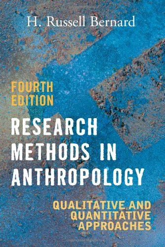 Textbook - Research Methods in Anthropology: Qualitative and Quantitative Approaches