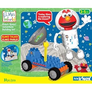 Sesame Street Elmo's Space Adventure Building Set by K'Nex