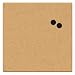 Board Dudes 17x17 Unframed Magnetic Canvas Cork Board (19163UA-4)