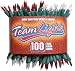 TeamLights Red and White Decorative Light String in Sports Package
