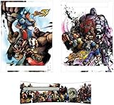 Xbox 360 Official Street Fighter IV Faceplate and Console Skinz - Characters