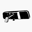 Peterson Mfg. 598 Rearview Mirror