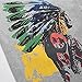 MIOIM Men's Indian Native American Spirit Headdress Male Tops Tees Casual T shirts