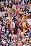 1970's Celebrity Collage (Women of the 70's with Farrah Fawcett)
Art Poster Print - 22