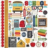 UPC 817254015380 product image for Simple Stories Smarty Pants Cardstock Stickers, 12 by 12-Inch, Fundamentals | upcitemdb.com