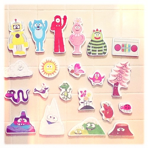 Amazon.com: Yo Gabba Gabba Bath time Fun Bath Buddies: Toys & Games