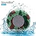 SoundBot® SB510 HD Water Resistant Bluetooth 3.0 Shower Speaker, Handsfree Portable Speakerphone with Built-in Mic, 6hrs of playtime, Control Buttons and Dedicated Suction Cup for Showers, Bathroom, Pool, Boat, Car, Beach, & Outdoor Use