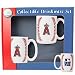 Los Angeles Angels 2-Piece Ceramic Gameball Mug Set (Primary Logo)