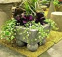 Tivoli Stone Planter with Ball Feet