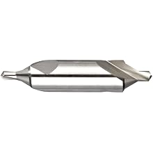 Magafor 135 Series High Speed Steel Combined Drill and Countersink, Uncoated (Bright) Finish, Bell Style, 60 and 120 Degrees