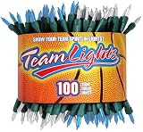 TeamLights Light Blue and White Decorative Light String