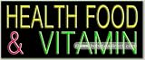 Health Food & Vitamin Neon Sign (13