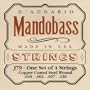 D'Addario J79 Mandobass Strings, Copper Coated Steel
