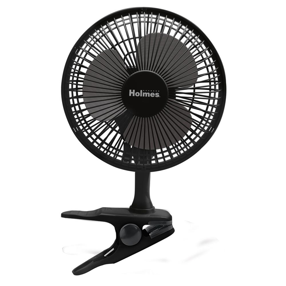 Holmes Convertible Desk & Clip Fan, Black HCF0611ABM