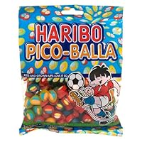 Haribo Chewy Candy, Pico-Balla, 5-Ounce Bags (Pack of 12)