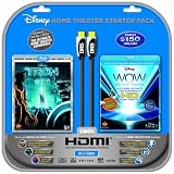Disney WOW: World of Wonder (Single-Disc Blu-ray) w/HDMI Cable + Tron: Legacy (4-Disc 3D BD Combo)
