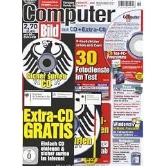 Computer Bild mit CD-ROM