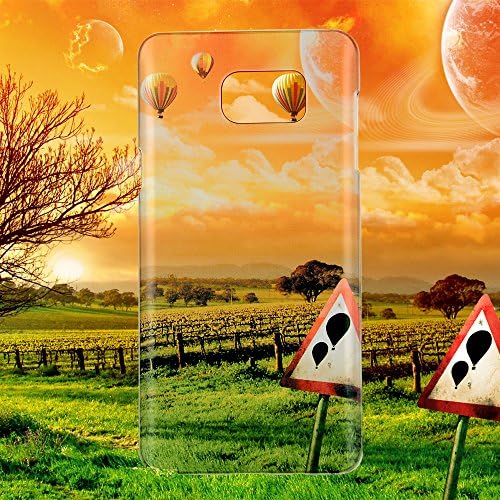 Note 5 Case,Galaxy Note 5 Case - NextMall Fashion Beautiful Natural Scenery Perspective Design Premium PC Back Cover for Samsung Galaxy Note 5 Case SM-N9200-Hot Air Balloon