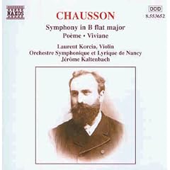 Chausson Poeme f�r Violine und Orchester