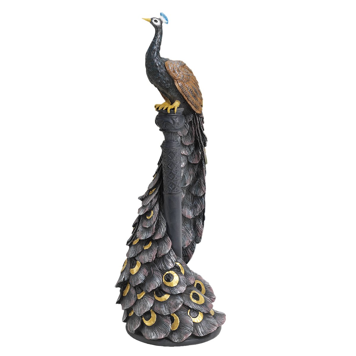 Design Toscano The Peacocks Garden View Statue