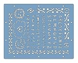 Eigenschaften KnorrPrandell 05600F-5622 / Gütermann / KnorrPrandell 2407225 - Fiskars Schablone Beschrift