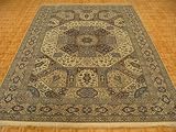 Hand Knotted Wool Nain Persian Rug, 12' 5 x 8' 7
