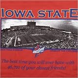 Iowa State Cyclones Red Stadium T-shirt