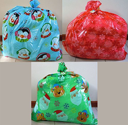 Set of 3 Gift Bags Jumbo/Giant/XLarge 36