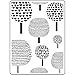 Darice Embossing Folders: Dotted Trees Pattern