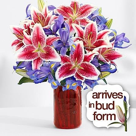 Pearl Flowers Joyful Bouquet - Theshopstation Online Fresh Flowers Lilies- Wedding Flowers - Birthday Flowers - Send Flowers - Flower Arrangements - Floral Arrangements - Lilies Bouquets