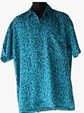 Turquoise Coast Hawaiian Aloha Shirt