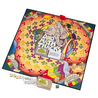 Learning Resources Dino Math Tracks Space Value Game