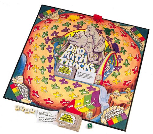 Math games Dino Math tracks gifts for kids