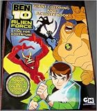 61AAXeFF7jL. SL160  Cartoon Network giant book character color Ben 10 Alien Force Activity Book