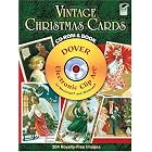 Vintage Christmas Cards CD-ROM and Book (Electronic Clip Art) by  Carol Belanger Grafton