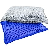 UPC 726843007913 product image for Zwipes Microfiber Super-Scrub Dish & Kitchen Sponges, 2 Count | upcitemdb.com