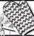 Crocheted Oven MItts Crochet Potholder Pattern
