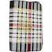 Black White Tartan Colors Baekgaard Leather Brights genuine leather embossed passport holder ~ 18+ Colors