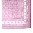 Bed Sheet Cotton Block Print Queen Size (bshtd648)