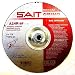 SAIT 20096 Type 27 9-Inch x 1/4-Inch x 5/8-11 6600 Max RPM Grade A24R Long Life Depressed Grinding Wheels - 10 Pack