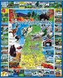 White Mountain Puzzles Best of New Hampshire 1000 Piece Jigsaw Puzzle