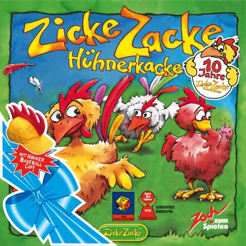 Childrens Toyshop  Spielwaren : Zoch 21800 - Zicke Zacke Hühnerkacke, Kinderspiel des Jahres 1998