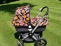 Exclusive 3 Piece Set for Bugaboo - Hood, Apron & Seat Liner - Go Wild