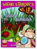Baby Books Discovery & Play: Safari Stanley's Bugs & Insects - Peek-A-Boo (Who's Under the Leaf?) (Ages 0 - 3)
