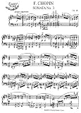 Chopin Sonata No. 3, Op. 58: Instantly download and print sheet music